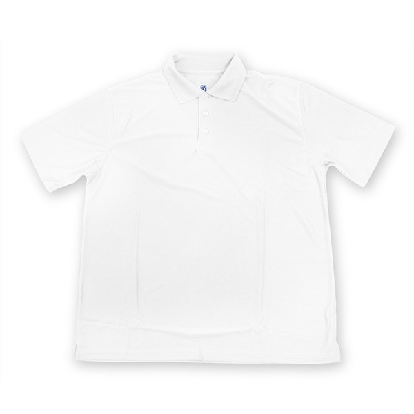 PGA TOUR Men's Polo Shirt - White Solid - 3X Large