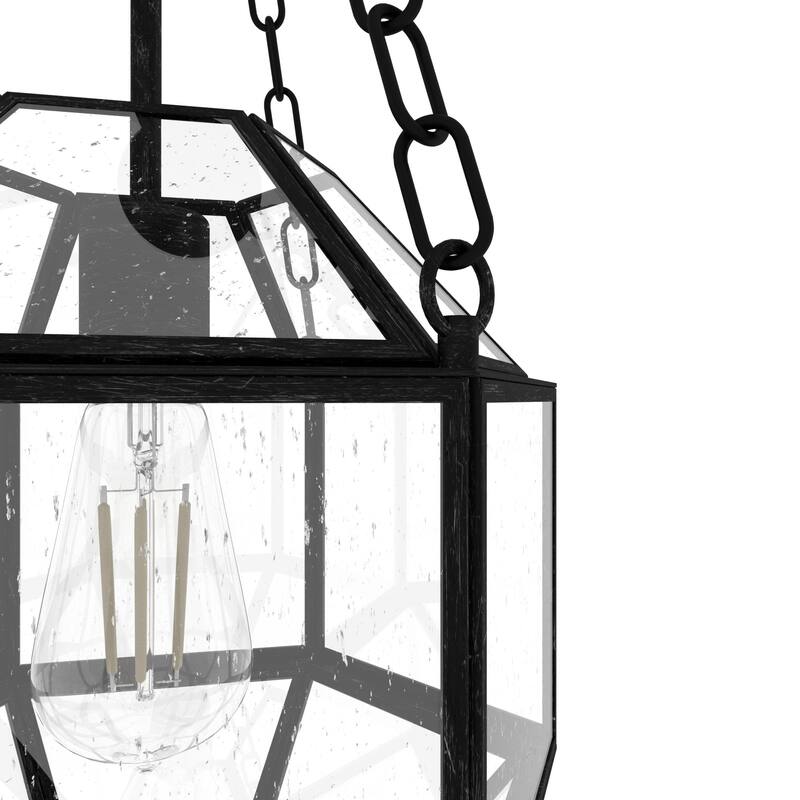 Hunter 11" Indria 1-Light Pendant - Kitchen Island, Dining Room, Entry - Industrial, Contemporary, Geometric