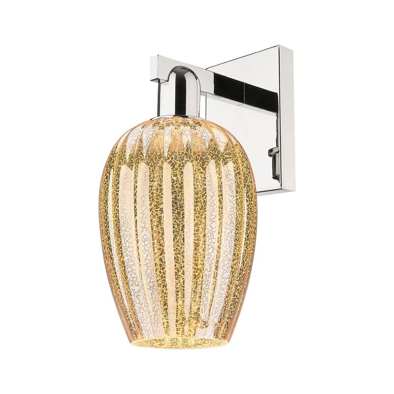 Innovations Lighting Downtown Urban - Preston - 1 Light 6" Flute Shade Wall-mounted Sconce
