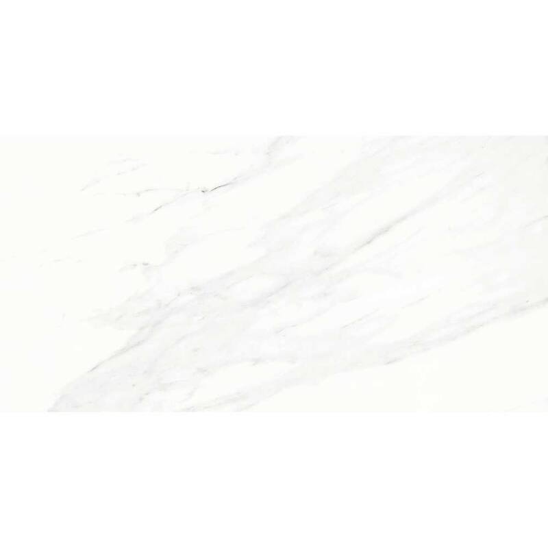 The Tile Life Belus 24x48 White Porcelain Floor & Wall Tile