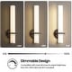 preview thumbnail 14 of 29, Modern Wall Sconce 2-Pack Sconce Wall Lighting Acrylic Lampshade 18in Wall Light Fixture
