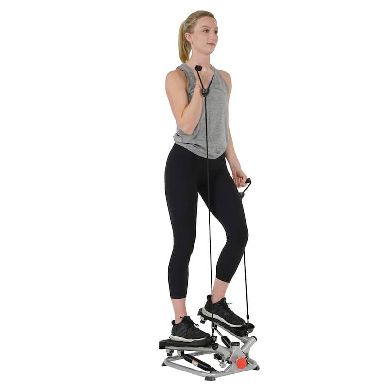 Sunny Health & Fitness Total Body Advanced Stepper Machine -