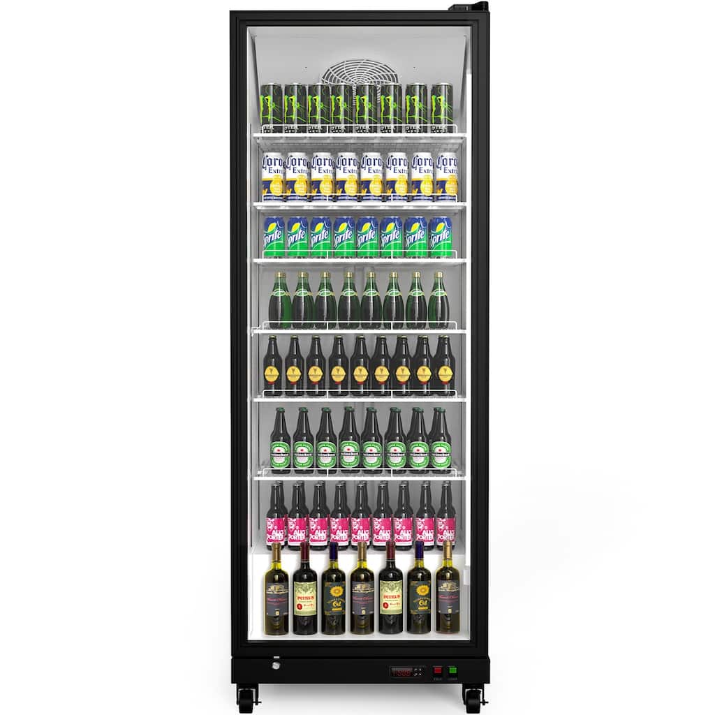 Yeego 17.48 cu.ft Commercial Beverage Display Cooler Refrigerator - 17.48 cu.ft