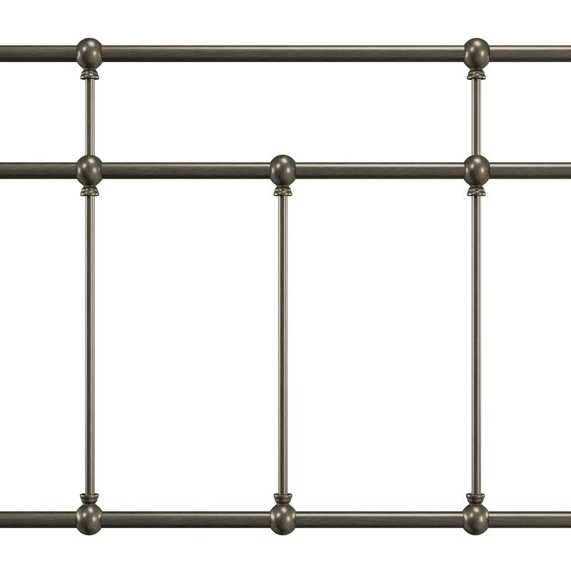 Hillsdale Furniture Providence Traditional Spindle Metal Headboard