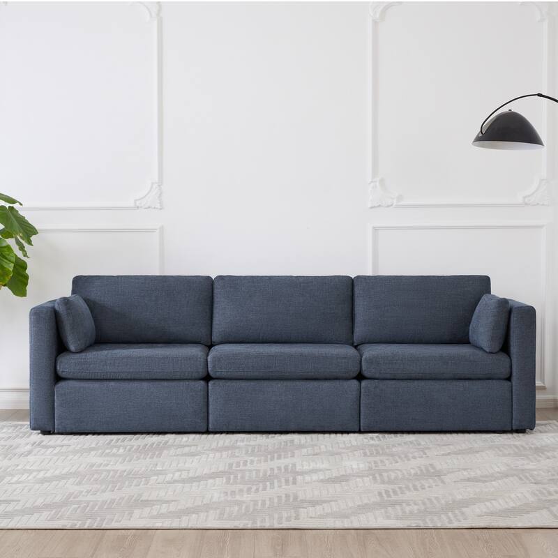 Celia Oversized Modular Sectional Fabric Sofa Set