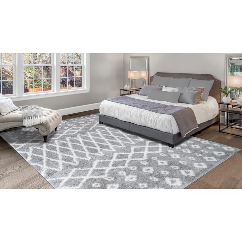 Noori Rug Lux Roy Moroccan 2-Inch Shag Rug