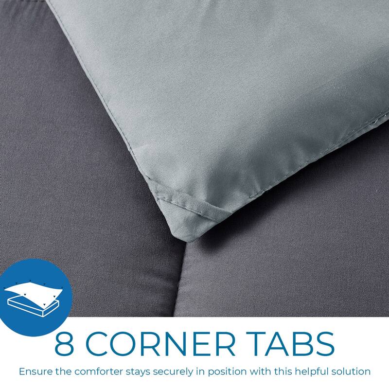 Empyrean All Season Alternative Down Lightweight Reversible Comforter Set