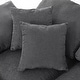 preview thumbnail 28 of 33, Oversized Modular Sectional Sofa with Ottoman,L Shaped Corner Sofa - 130" x 101" x 23.6"