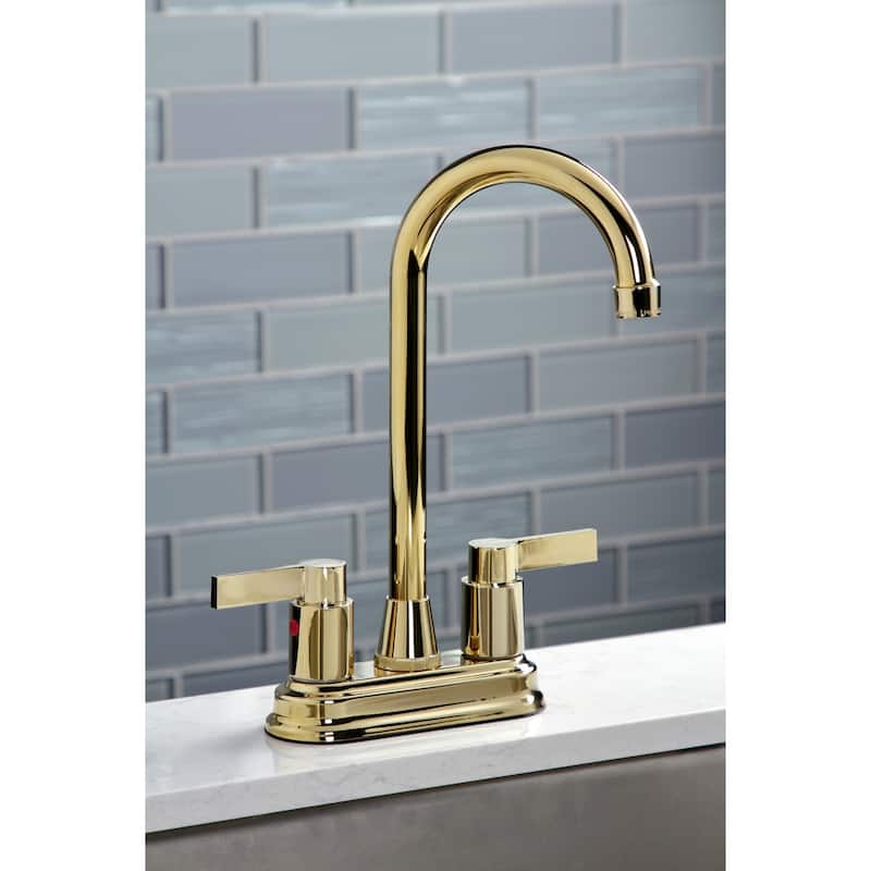 Kingston Brass NuvoFusion 4 in. Centerset Bar Faucet