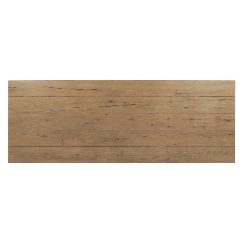 Classic Home Arleth 82" Reclaimed Oak Counter Bar Table