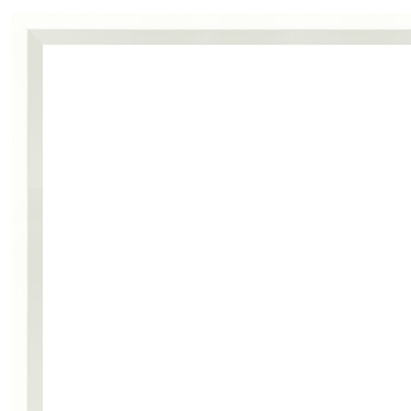 Amanti Art Lucie Black Framed Dry Erase Magnetic Board