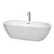 Option White / Brushed Nickel Trim