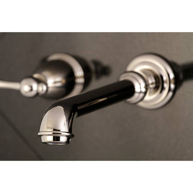 Kingston Brass English Country 3-Hole Wall Mount Roman Tub Faucet