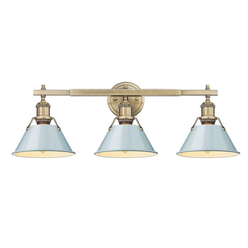 Golden Lighting Orwell 3 Light 24-1/4" Wide Bathroom Vanity Light in