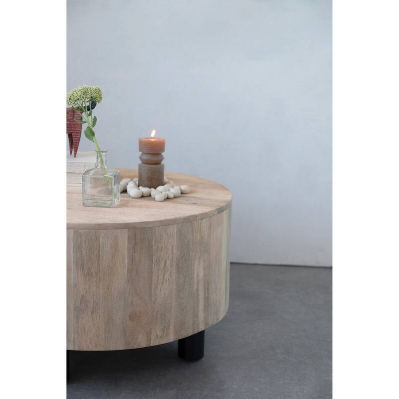 Unscented Totem Pillar Candle