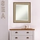 preview thumbnail 57 of 103, Beveled Bathroom Wall Mirror - Elegant Frame