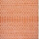 preview thumbnail 74 of 179, JONATHAN Y Trebol Moroccan Geometric Textured Weave Indoor/Outdoor Area Rug 5' Square - Orange/Cream