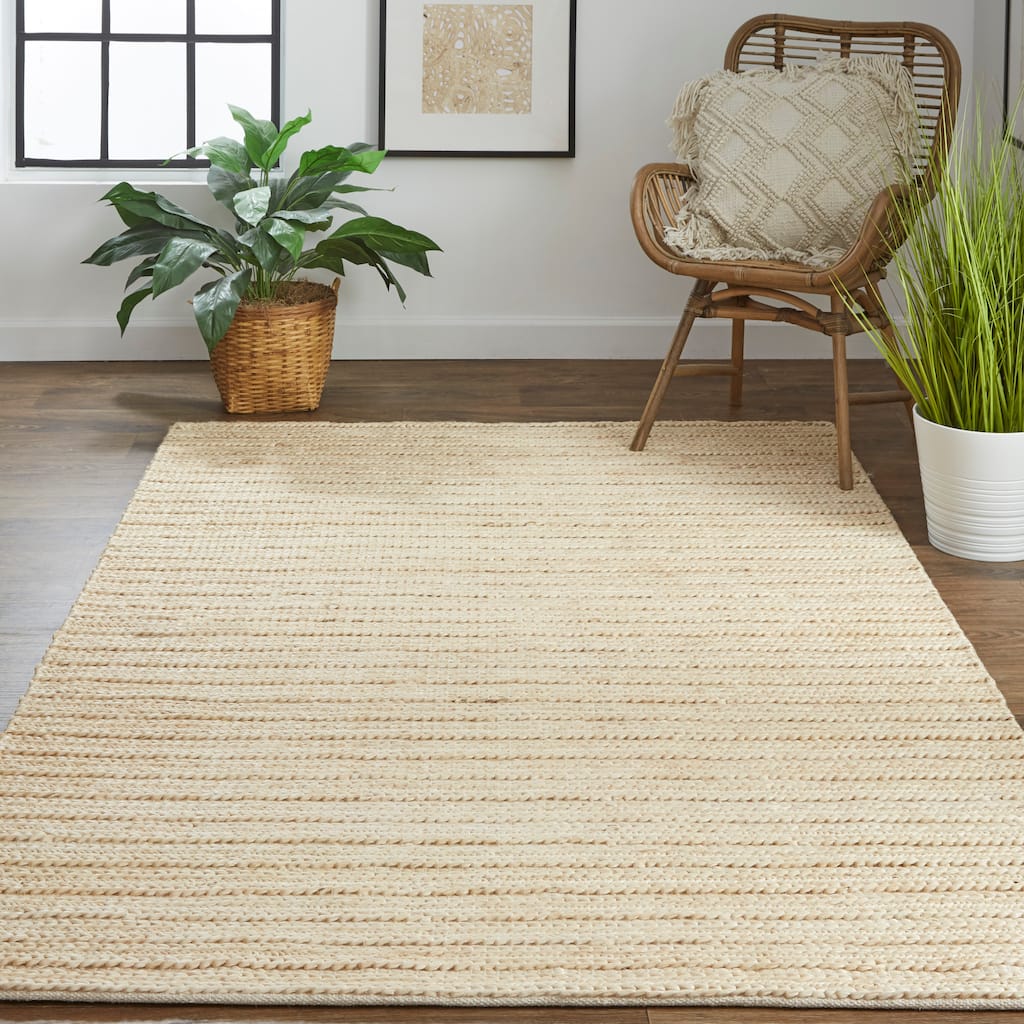 Grand Bazaar Knox Hand Woven Abstract Transitional Area Rug