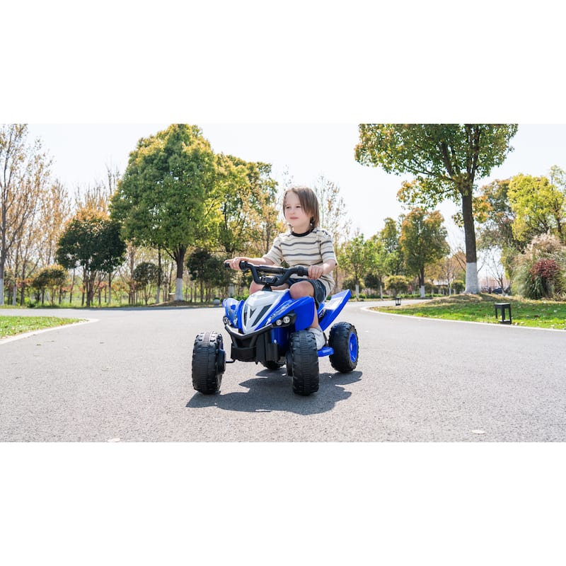 Ride-On Car Electric Vehicle with LED Lights, Toddler Vehicle Battery Powered Electric Car Engineering Car