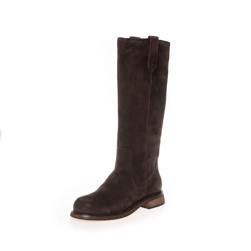 Copenhagen Knee-High Suede Boot