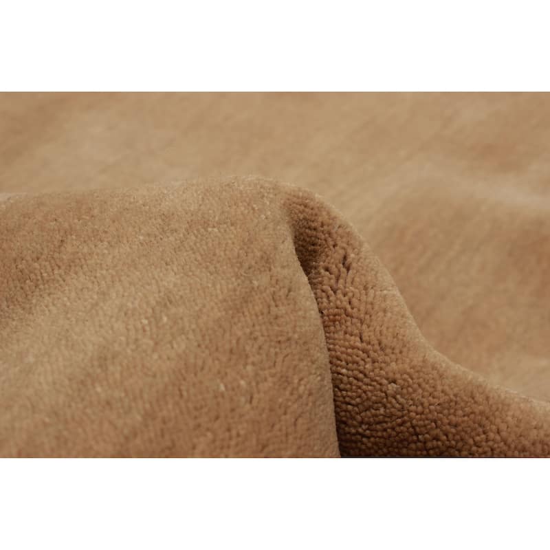 Kashkuli Gabbeh Beige Rug 3'10" x 5'5" - 3'10 x 5'5