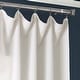 preview thumbnail 33 of 62, Exclusive Fabrics Ombre Faux Linen Light Filtering Curtains (1 Panel) - Lightweight Elegance, Natural Light Enhancement