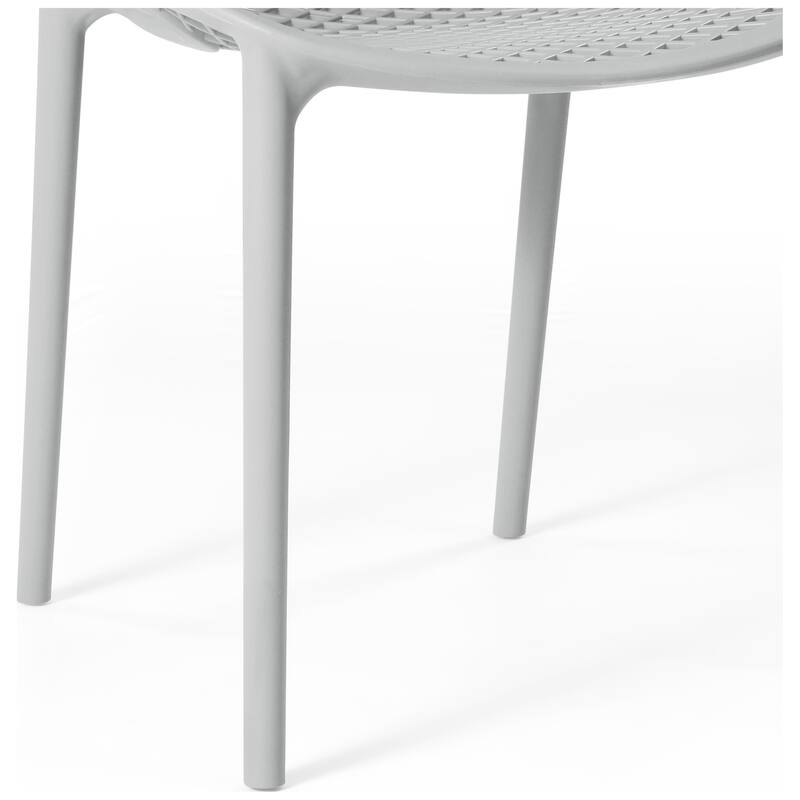 Frond and Form Outdoor Stacking Dining Side Chair (Set of 2)