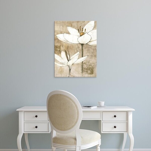 Easy Art Prints Avery Tillmon's 'Pencil Floral I' Premium Canvas Art