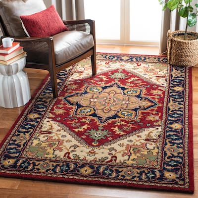SAFAVIEH Handmade Classic Mahin Traditional Oriental Wool Rug