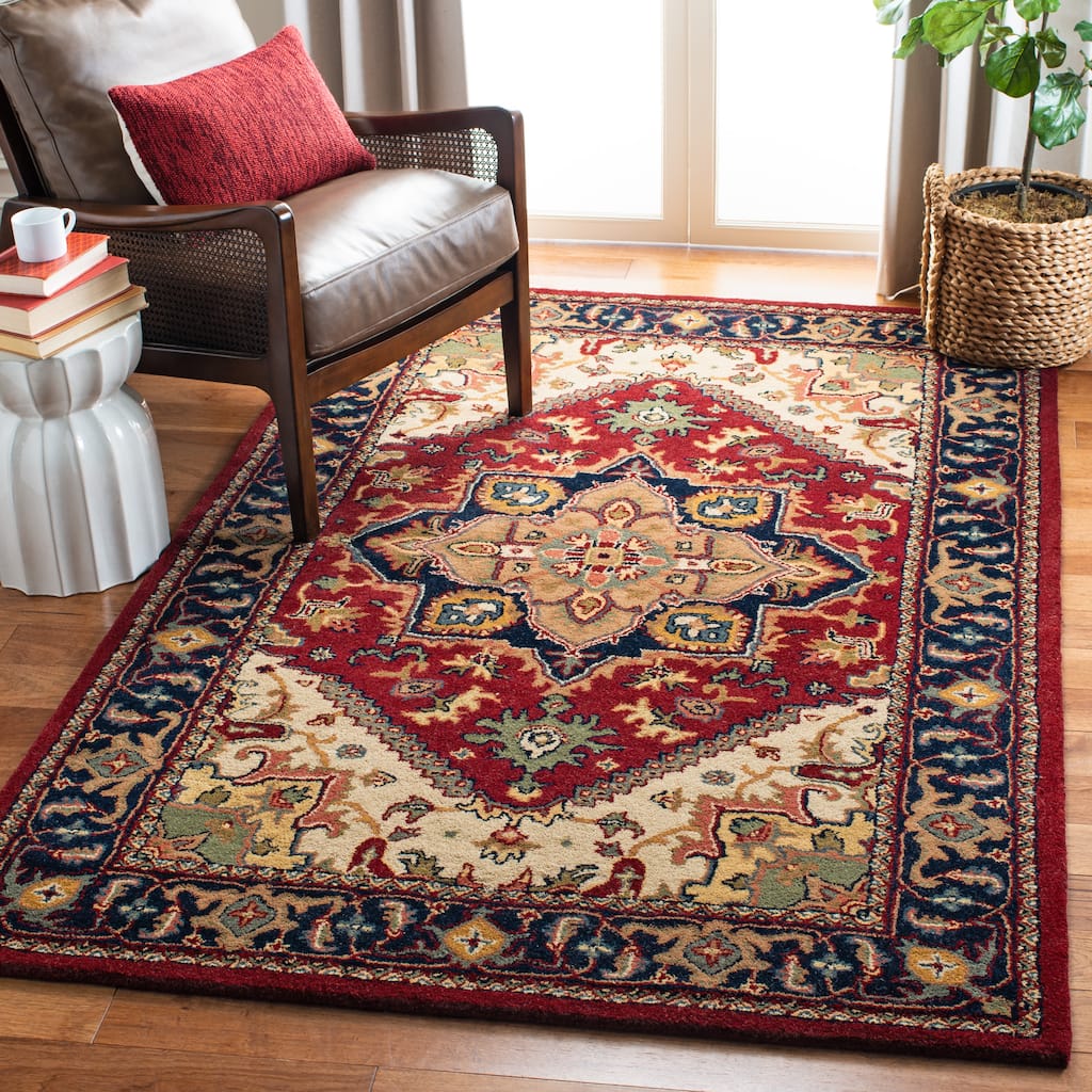 SAFAVIEH Handmade Classic Mahin Traditional Oriental Wool Rug