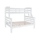 preview thumbnail 8 of 10, Linon Levi Solid Wood Twin over Full Bunk Bed