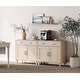 preview thumbnail 27 of 45, Farmhouse Sideboard, Buffet Cabinet with Storage Cabinets 68Inch - Beige