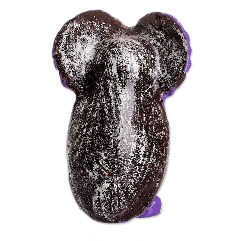 Novica Handmade Adventurous Tecolote Ceramic Figurine