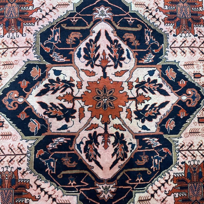 HERAT ORIENTAL Handmade Khall Mohammadi Wool Rug - 5' x 6'