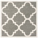 preview thumbnail 83 of 104, SAFAVIEH Amherst Blanch Modern Rug 5' Square - Dark Grey/Beige - Square