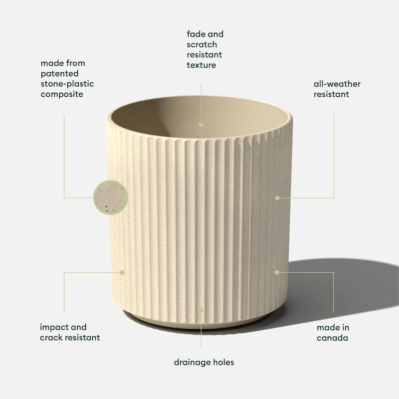 Veradek Demi Series Demi Round Planter