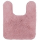 preview thumbnail 125 of 126, Mohawk Home Machine Washable Pure Perfection Solid Bath Rug 1'8" x 2' Contour - Rose Pink