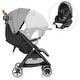 preview thumbnail 8 of 27, GOLD Otto Self-Folding Lightweight Travel Stroller