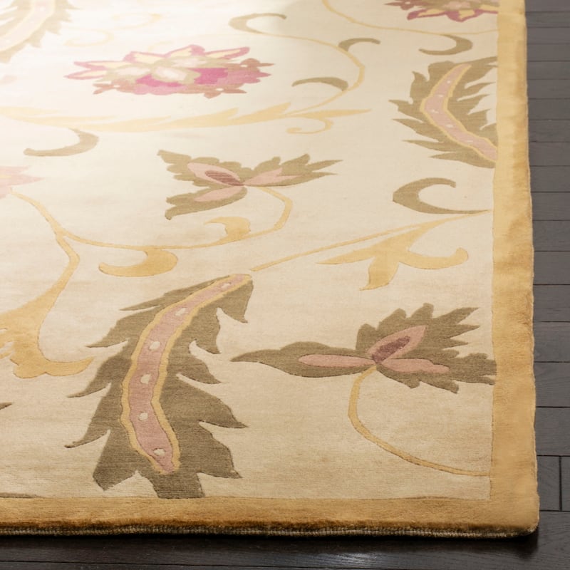 SAFAVIEH Couture Hand-knotted Tibetan Eriselda Modern Wool Rug