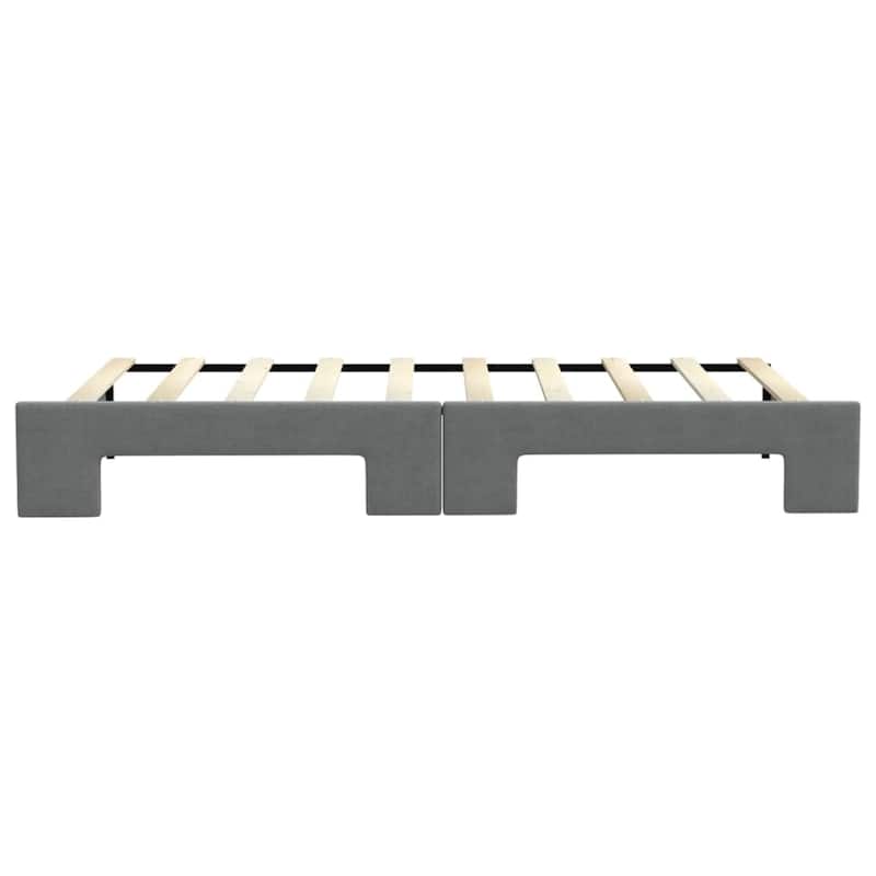 vidaXL Day Bed Upholstered Sleeper Sofa Bed for Bedroom Living Room Fabric
