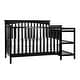 preview thumbnail 1 of 6, Dream On Me Chloe 5 in 1 Convertible Crib with Changer Black