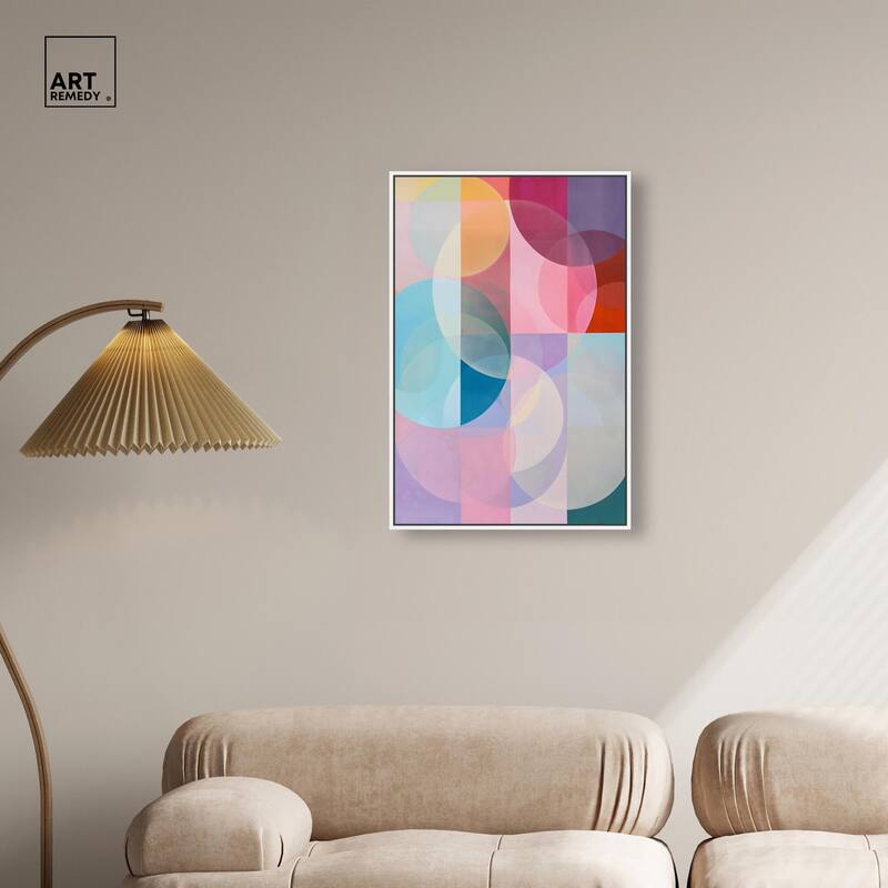 Oneiric Circles I Canvas by Art Remedy