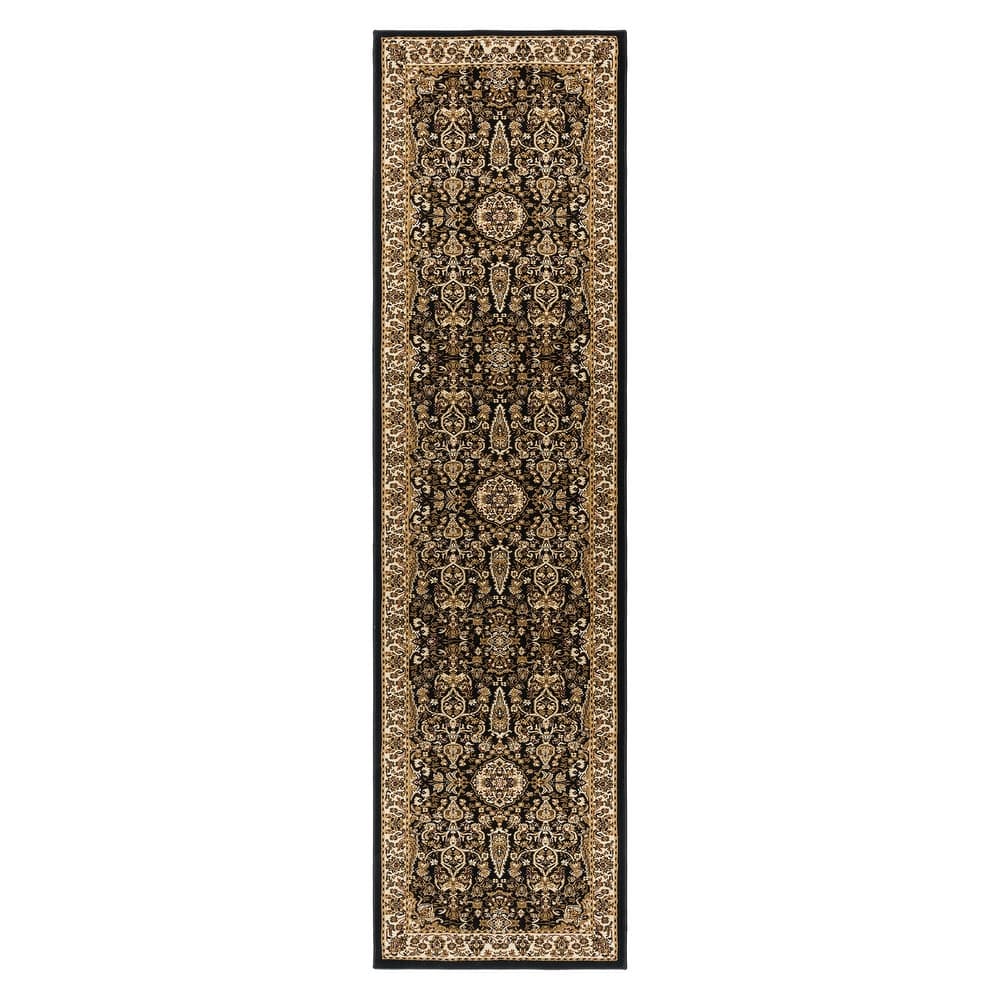 Gertmenian Majestic Vernon Traditional Oriental Floral Wide Border Area Rug