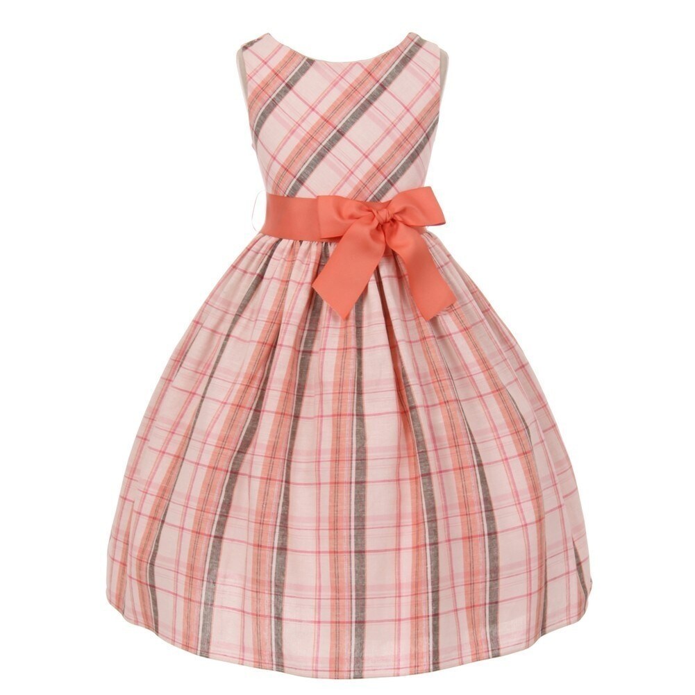 plaid easter dress