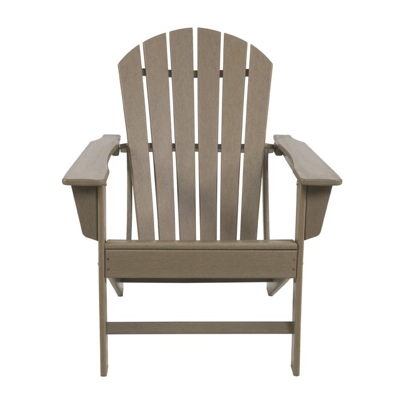 Recycled Plastic Modern Adirondack Chair,Outdoor Patio Chair