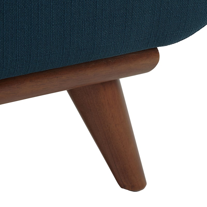 SAFAVIEH Couture Sieglinde Mid-Century Modern Tufted Arm Chair - 35" W x 33.1" L x 32.7" H - 35Wx33Dx33H