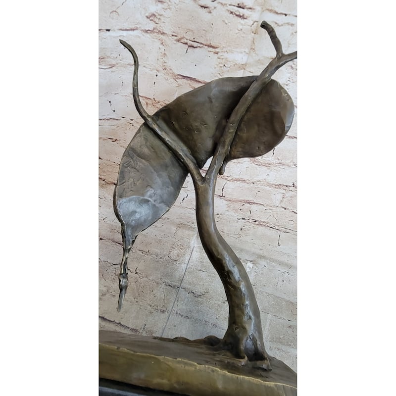 Persistence Of Memory By Salvador Dali Bronze Modern Art Sculpture Statue Figure