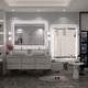 preview thumbnail 57 of 161, Large LED Bathroom mirror Tempered Glass Dimmable Anti-Fog Vanity Mirror