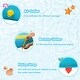 preview thumbnail 8 of 8, Gymax Inflatable Mighty Water Park Bouncy Splash Pool Climbing Wall