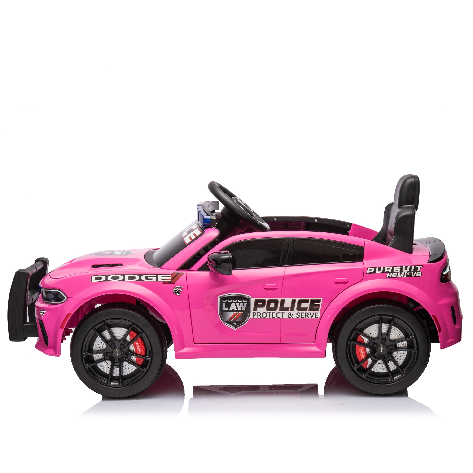 Police Car Remote Control Power Wheels For Girls Licensed Dodge